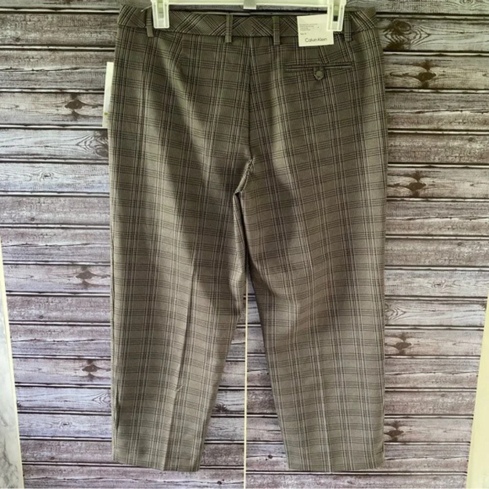 NWT Calvin Klein Women's Modern Fit Cropped Pants‎ Size 14 - Picture 2 of 11
